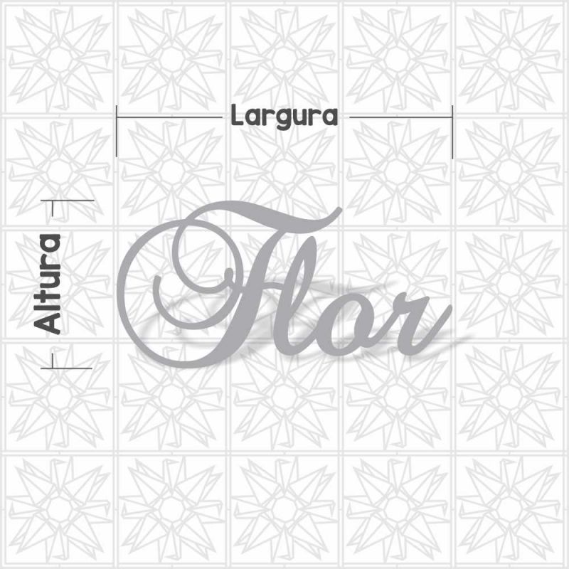 Flor cursiva BCK