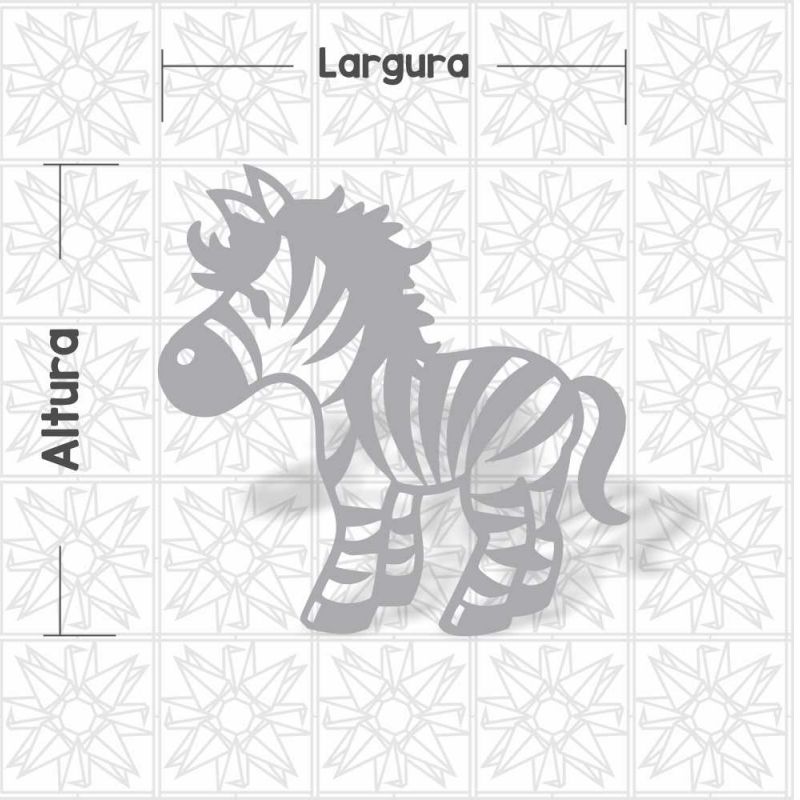 Zebra vazada