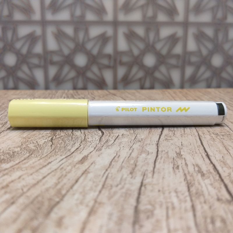 Marcador Pilot Pintor - Amarelo