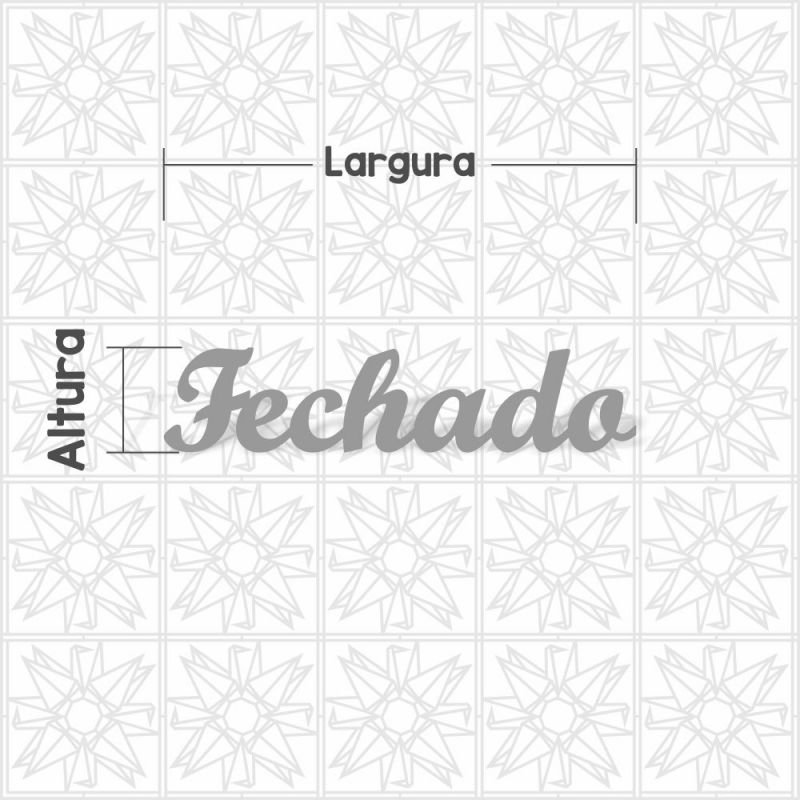 Fechado cursiva SCP
