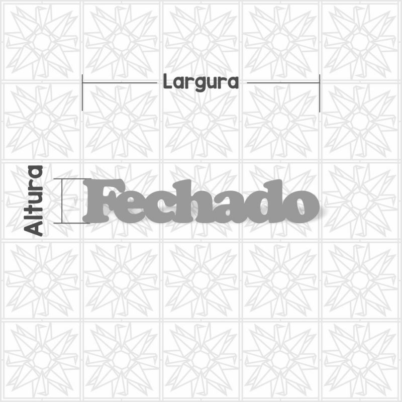 Fechado forma