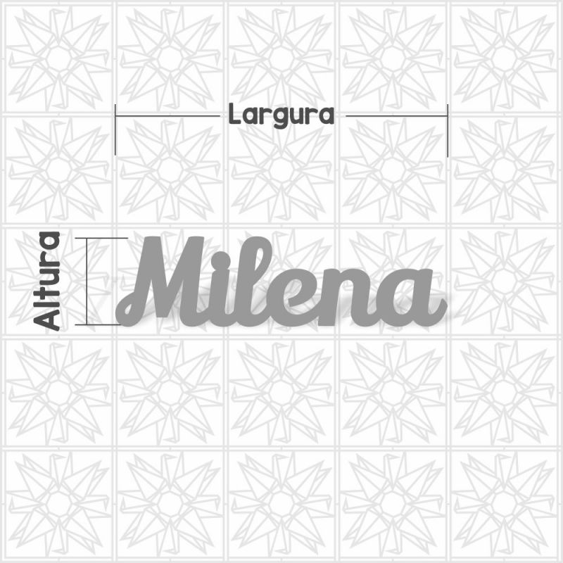 Milena cursiva LLY