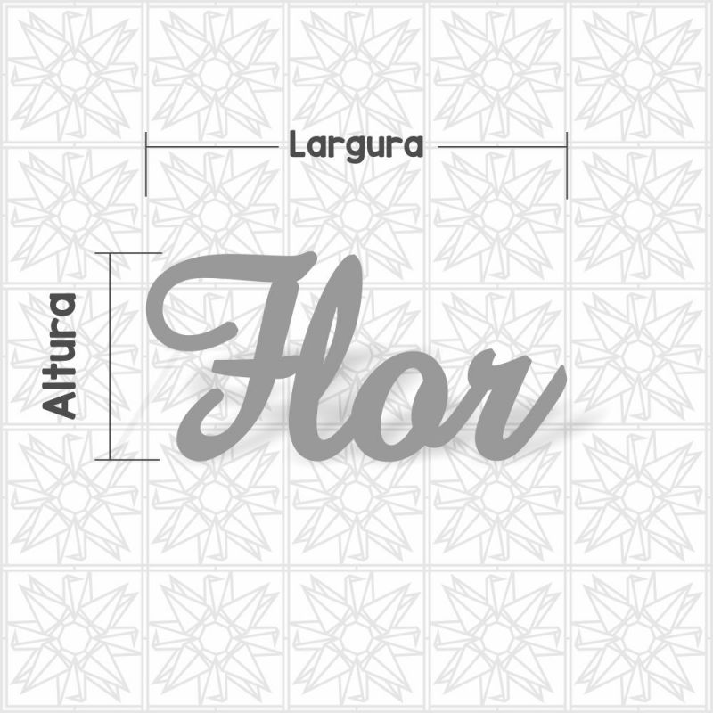 Flor cursiva UKJ