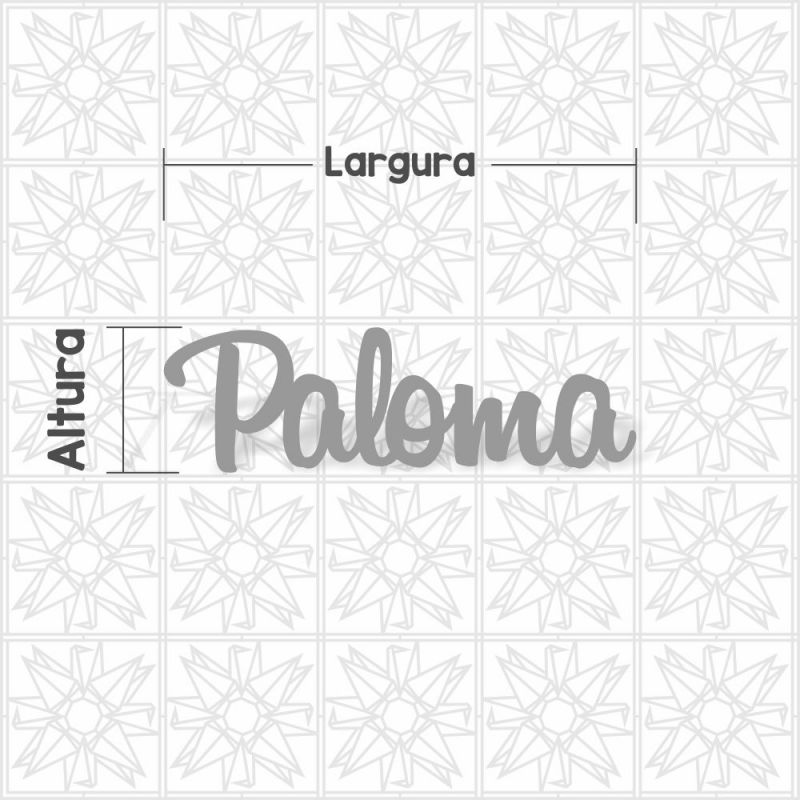 Paloma cursiva BLB