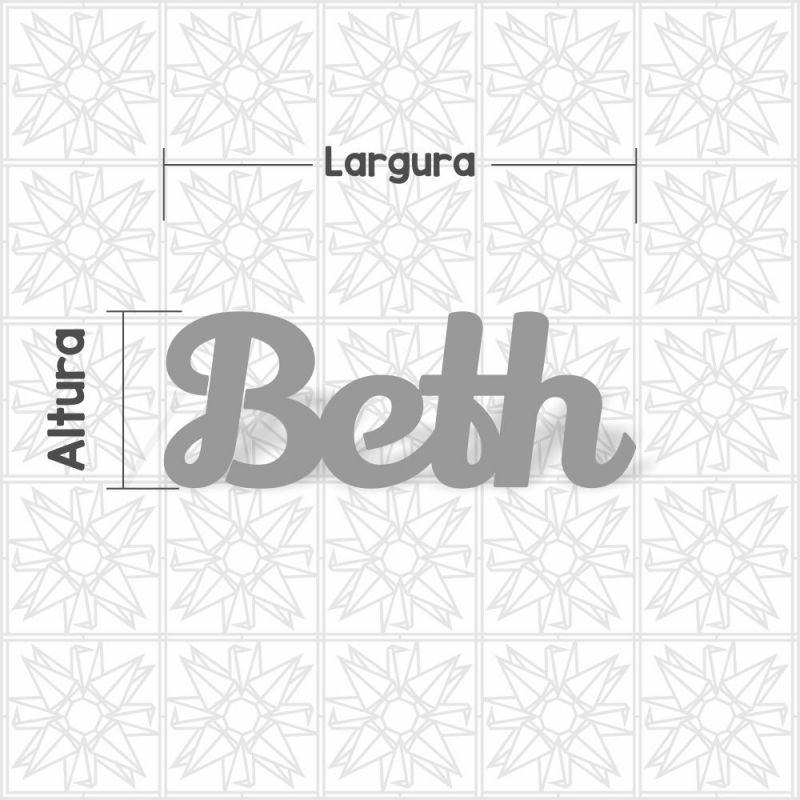 Beth cursiva LLY