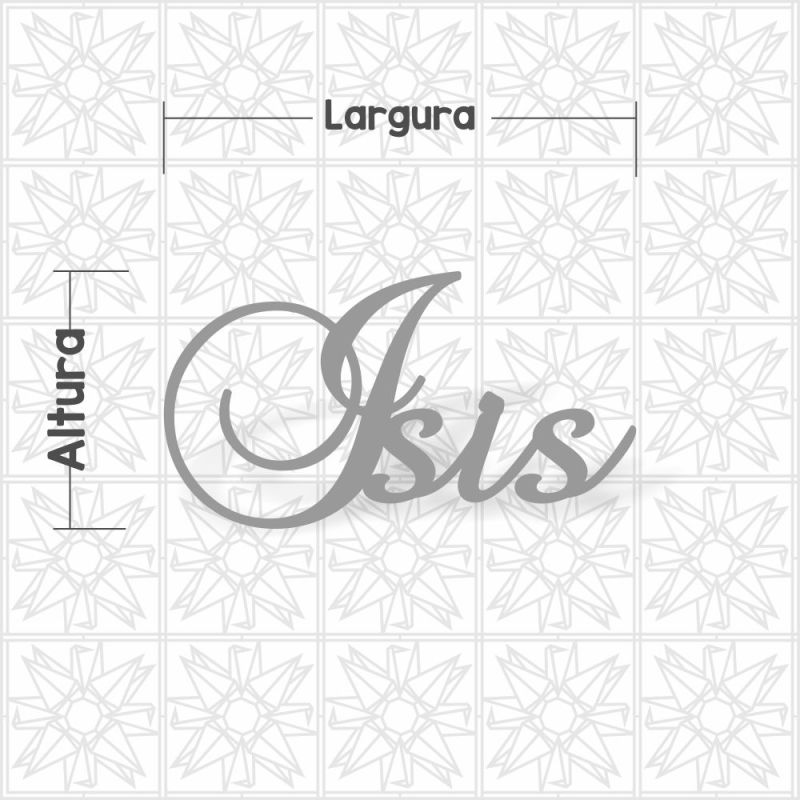 Isis - cursivo BCK