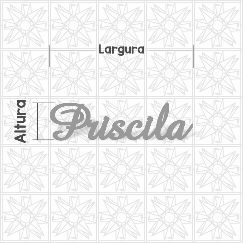 Priscila - cursivo UKJ