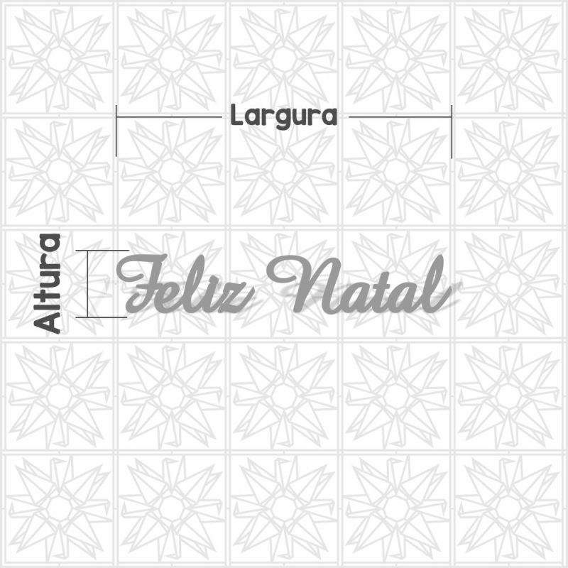 Feliz Natal - cursivo UKJ