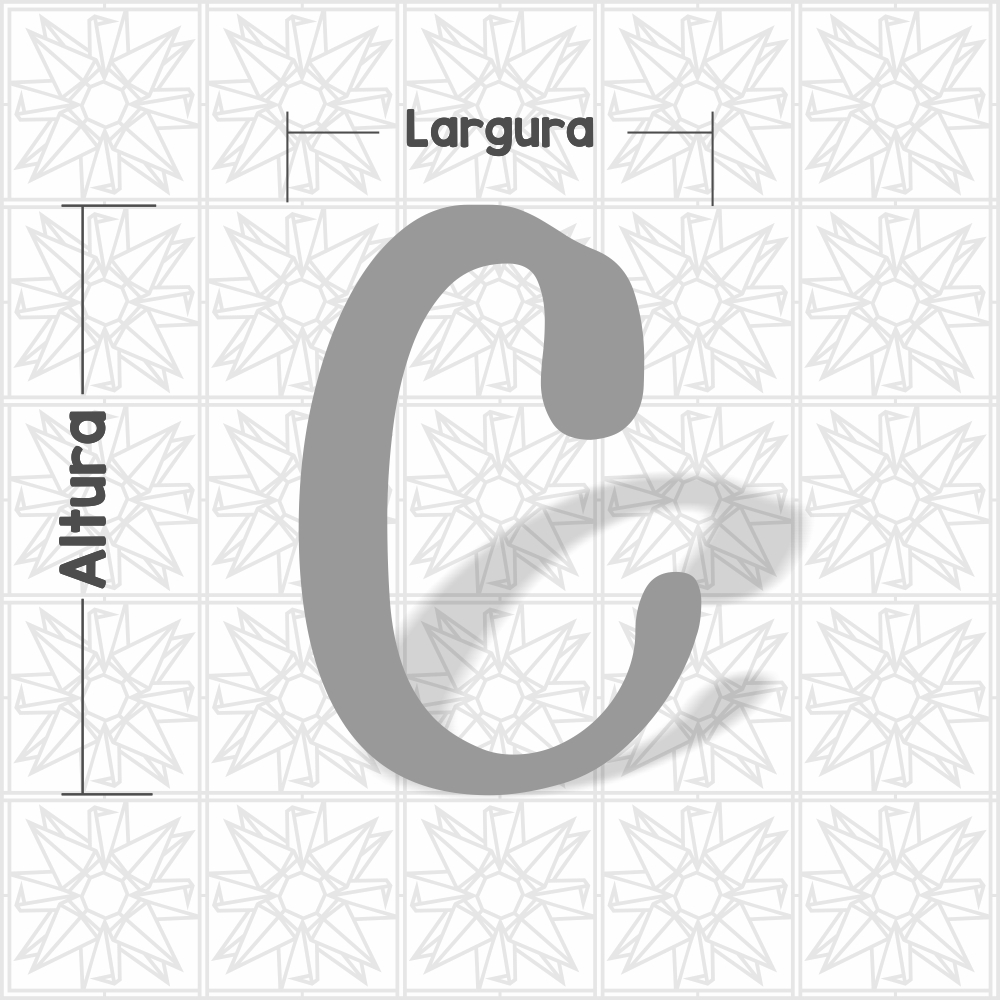 Letra C - cursivo BLB