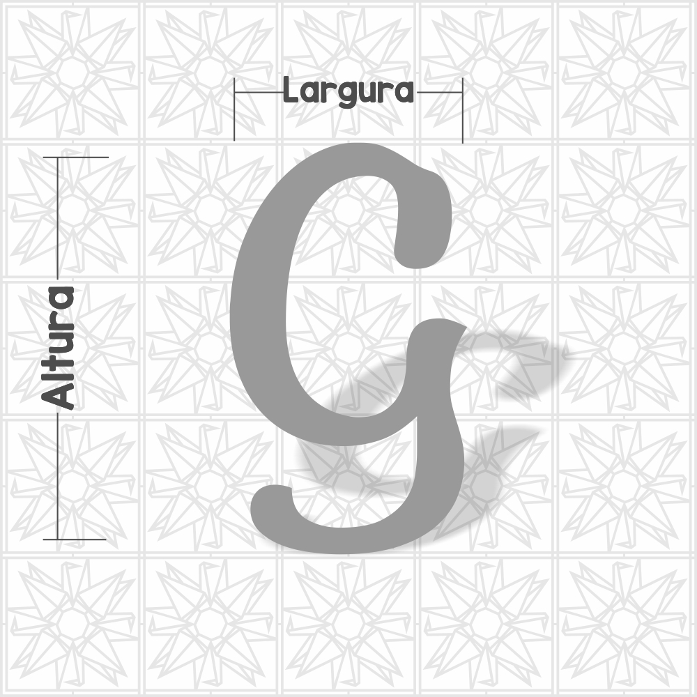 Letra G - cursivo BLB