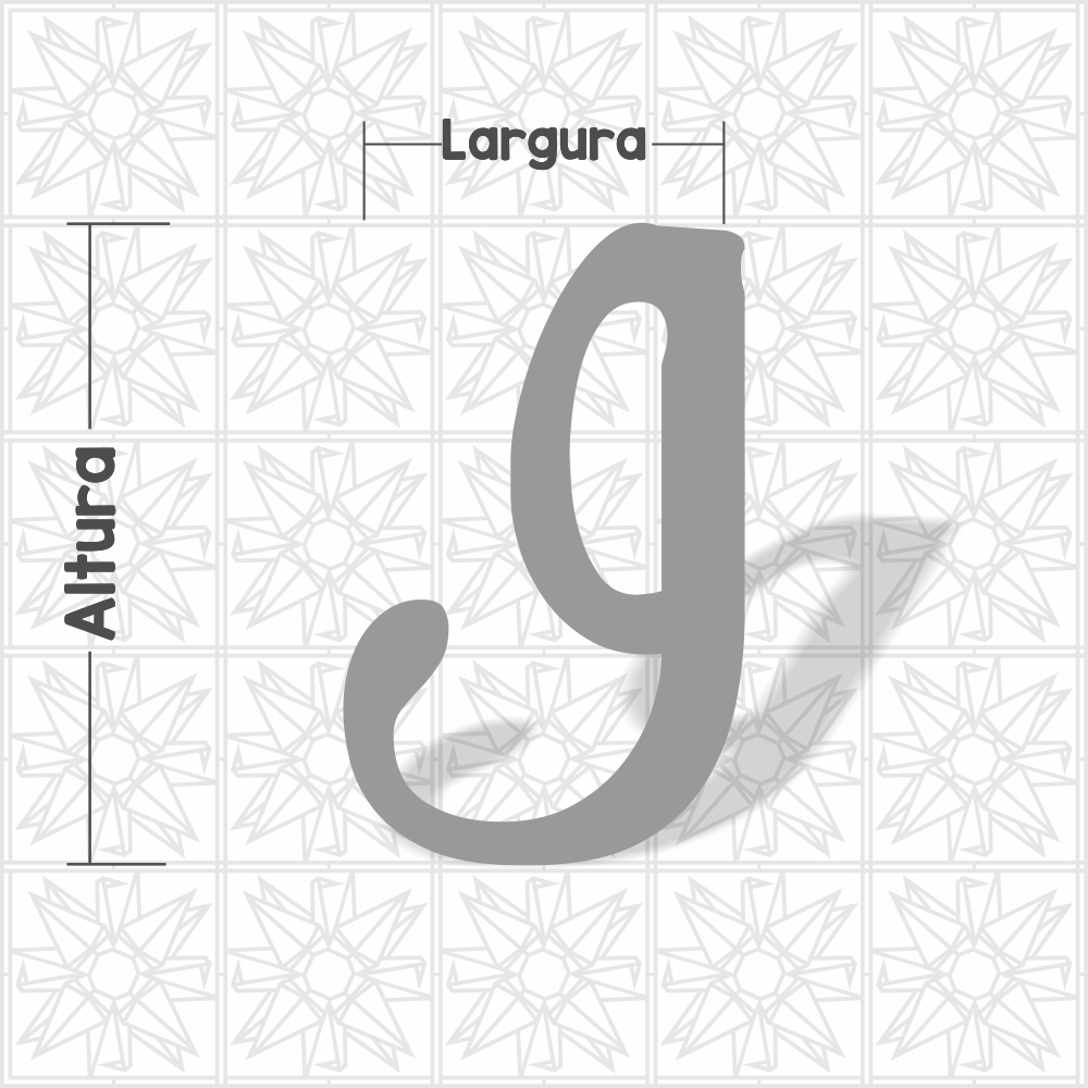Letra I- cursivo BLB