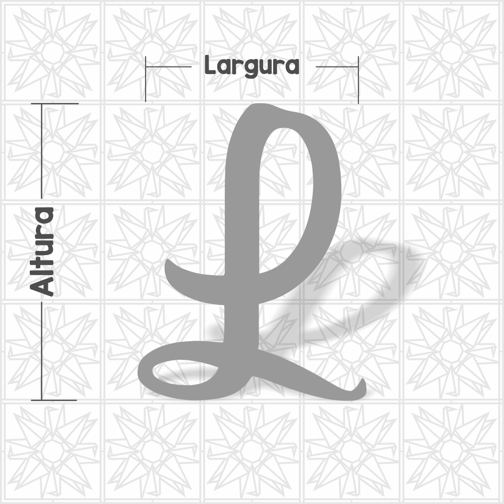 Letra L - cursivo BLB