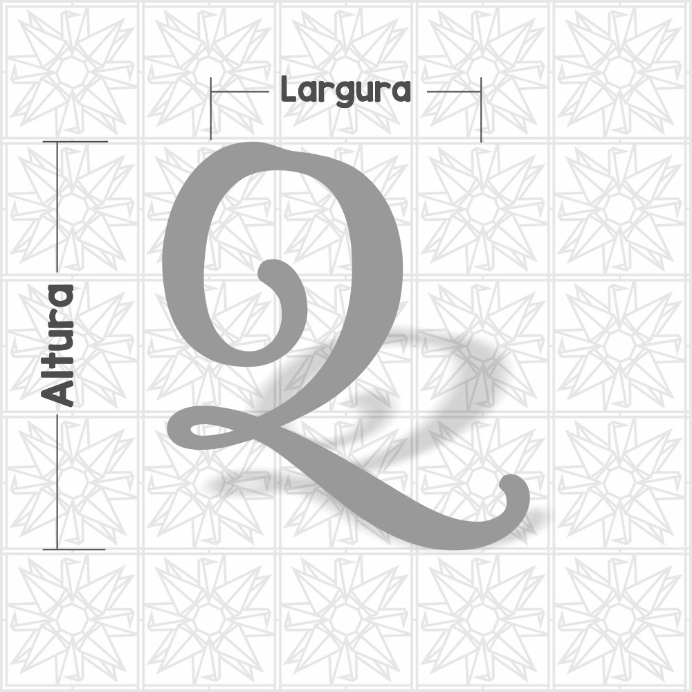 Letra Q - cursivo BLB