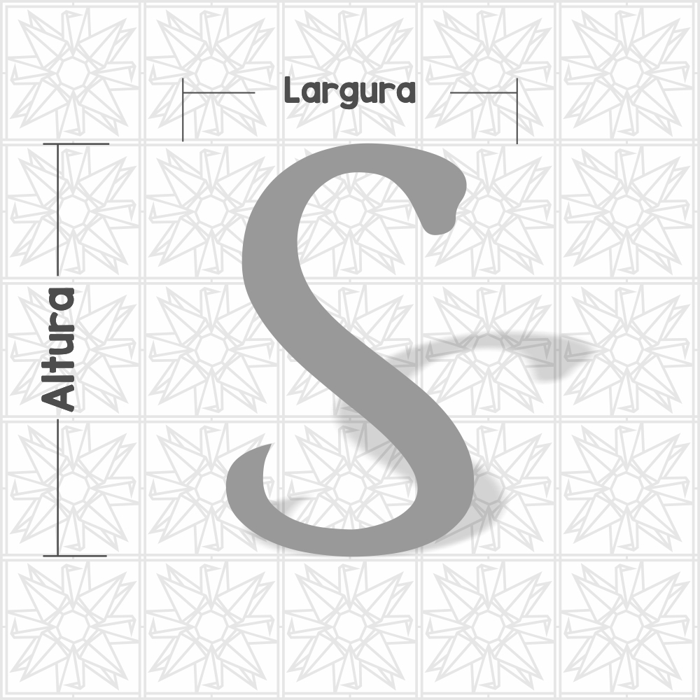 Letra S - cursivo BLB