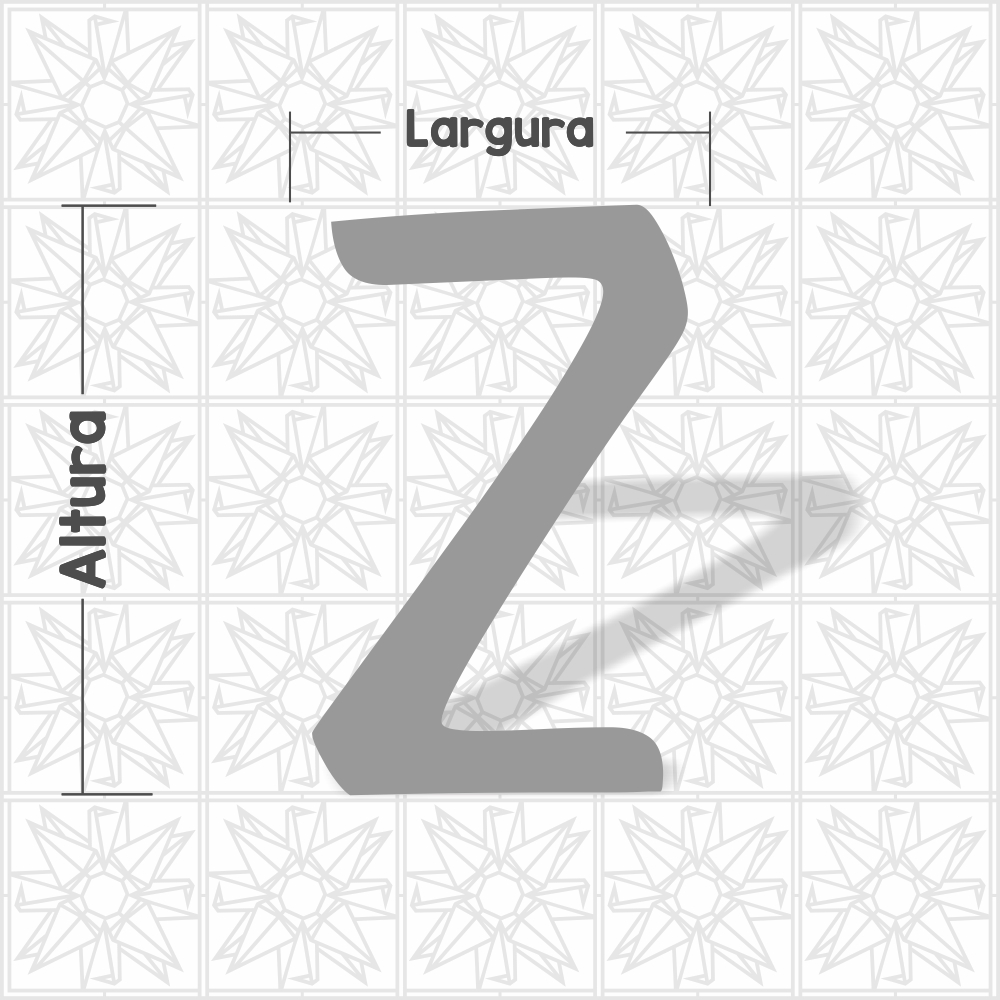 Letra Z- cursivo BLB