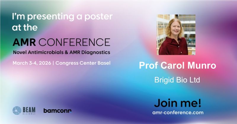 Brigid Bio to attend 10th AMR Conference in Basel 3-4th March 2026!
