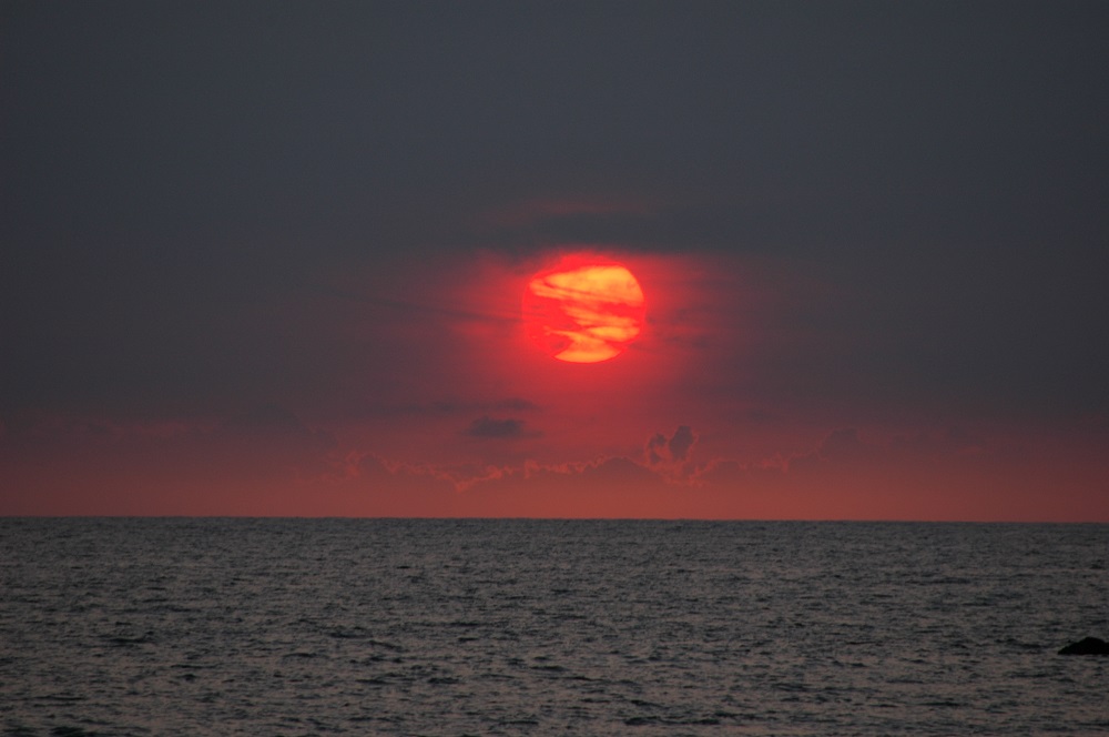 sunset on Hawaii