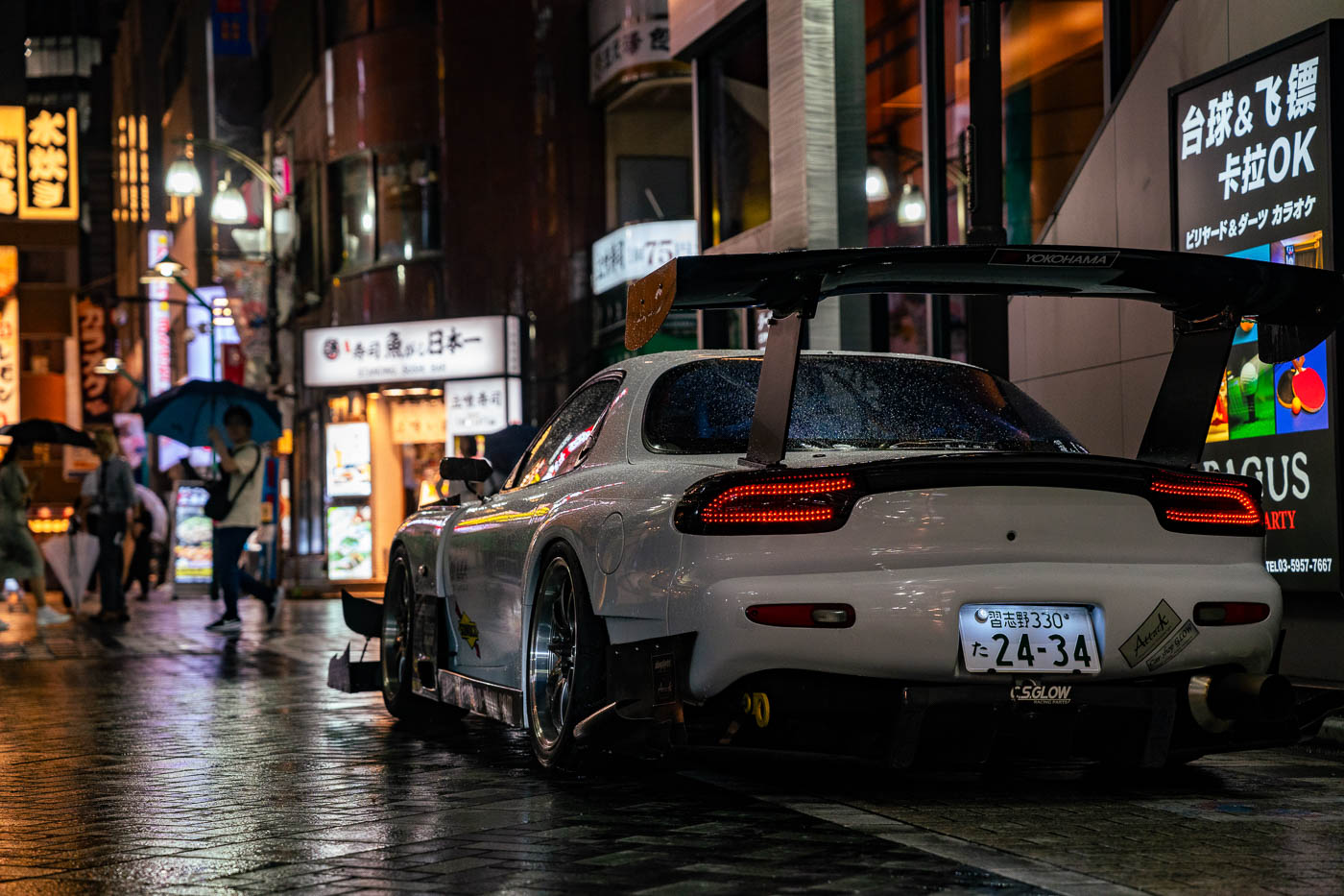 Mazda RX-7 Rainy Nights of Tokyo