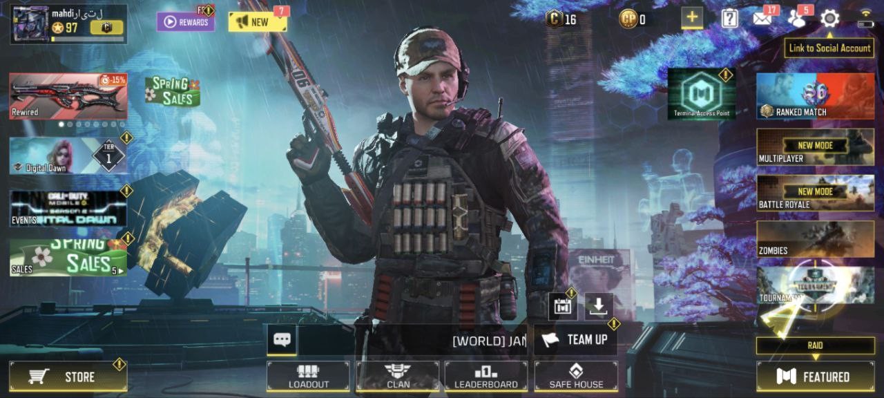 49 Epic Guns, 21 Skins, 12 Emotes (IOS/Android)