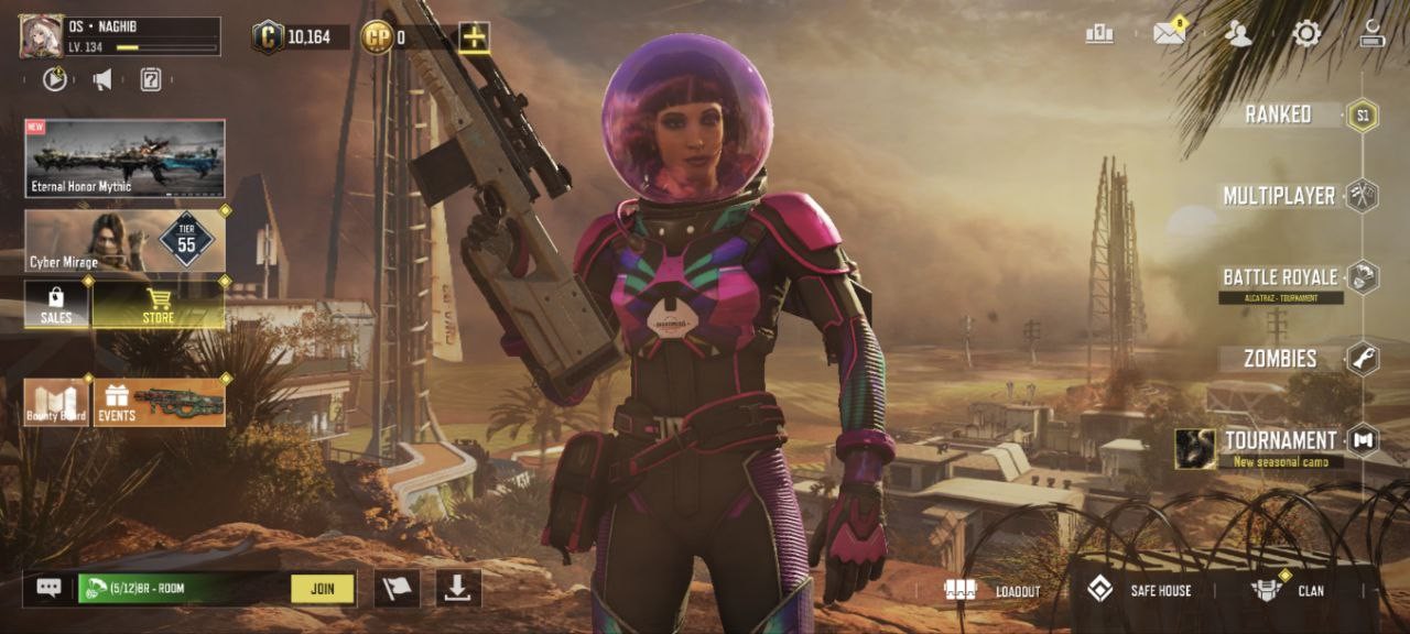 49 Epic Guns, 41 Skins, 15 Emotes (IOS/Android)