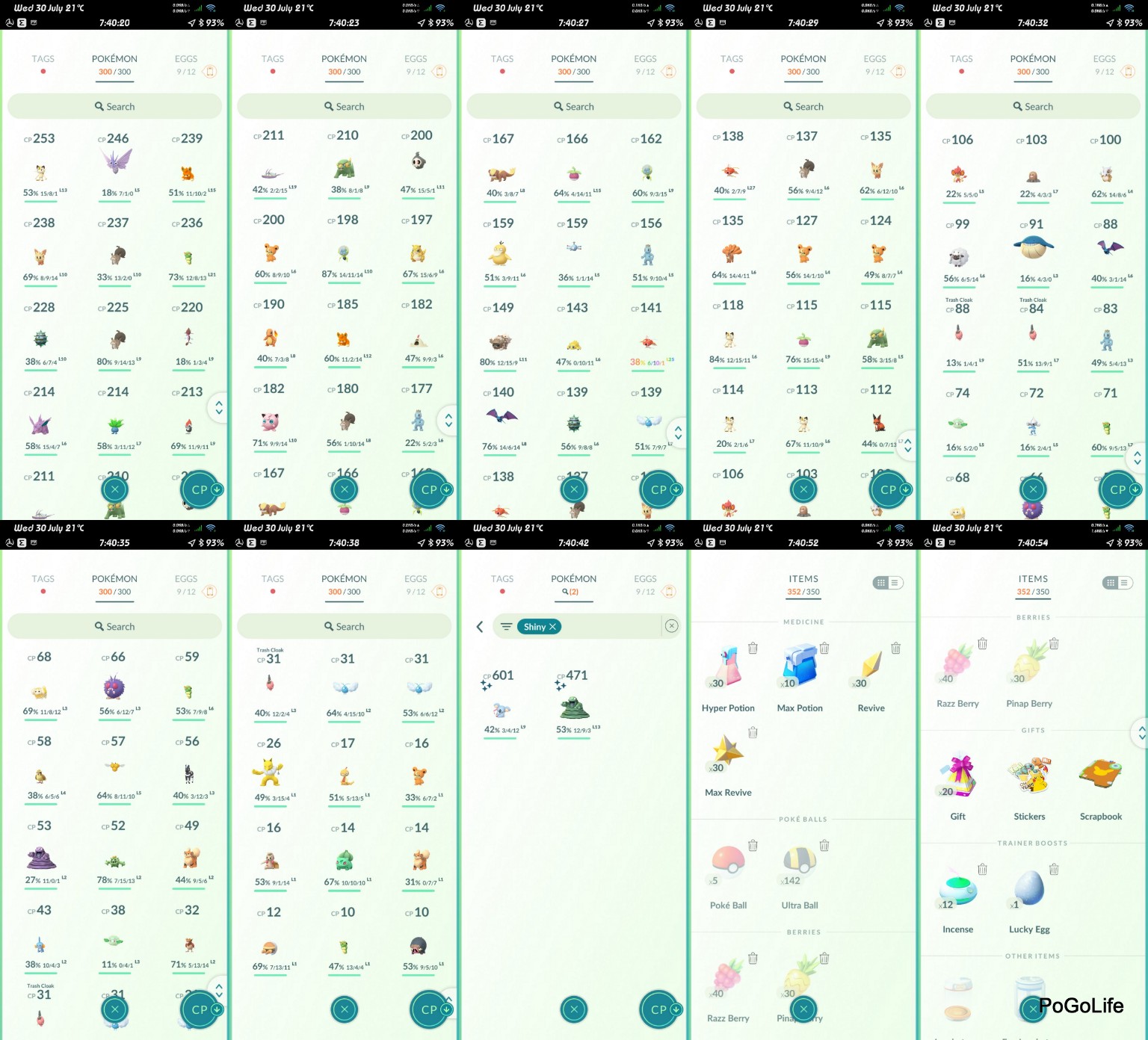 Lvl32 Team not selected, 168K Stardust, Starter account (IOS/Android)