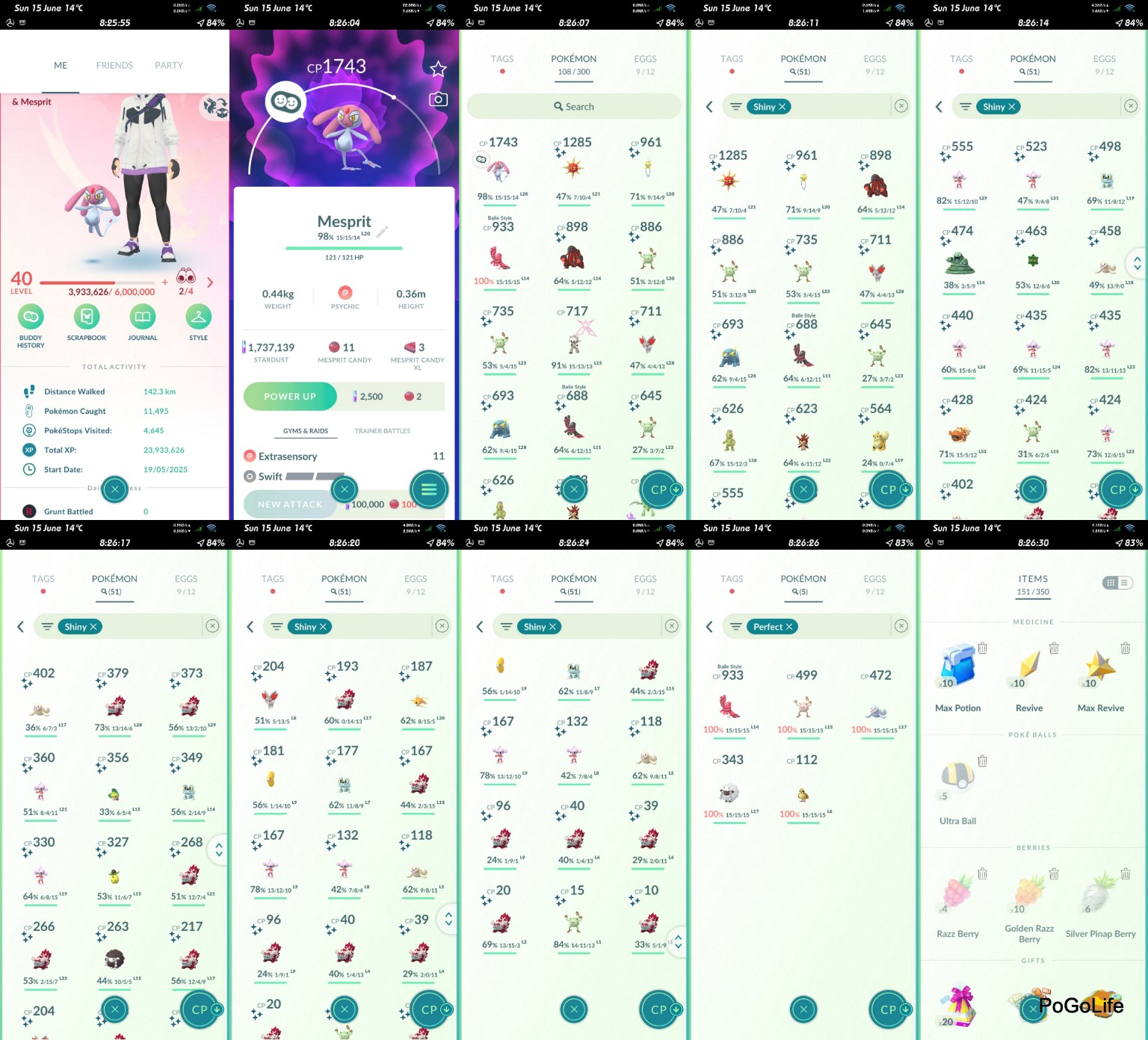 40L Valor 1.7mil DUST Account with Legendary Mesprit (IOS/Android)