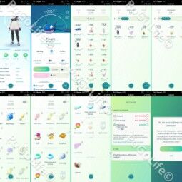 33L Mystic 316K DUST Account with Legendary Kyogre (IOS/Android)