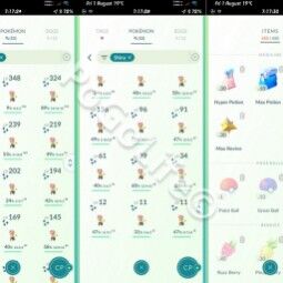 35L Valor 173K DUST Account with Legendary Kyogre (IOS/Android)