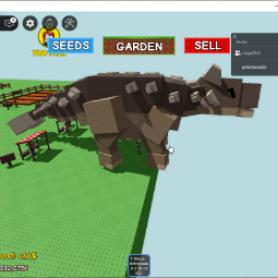 Huge Mega Ankylosaurus (Mega Mutation Bigsize)