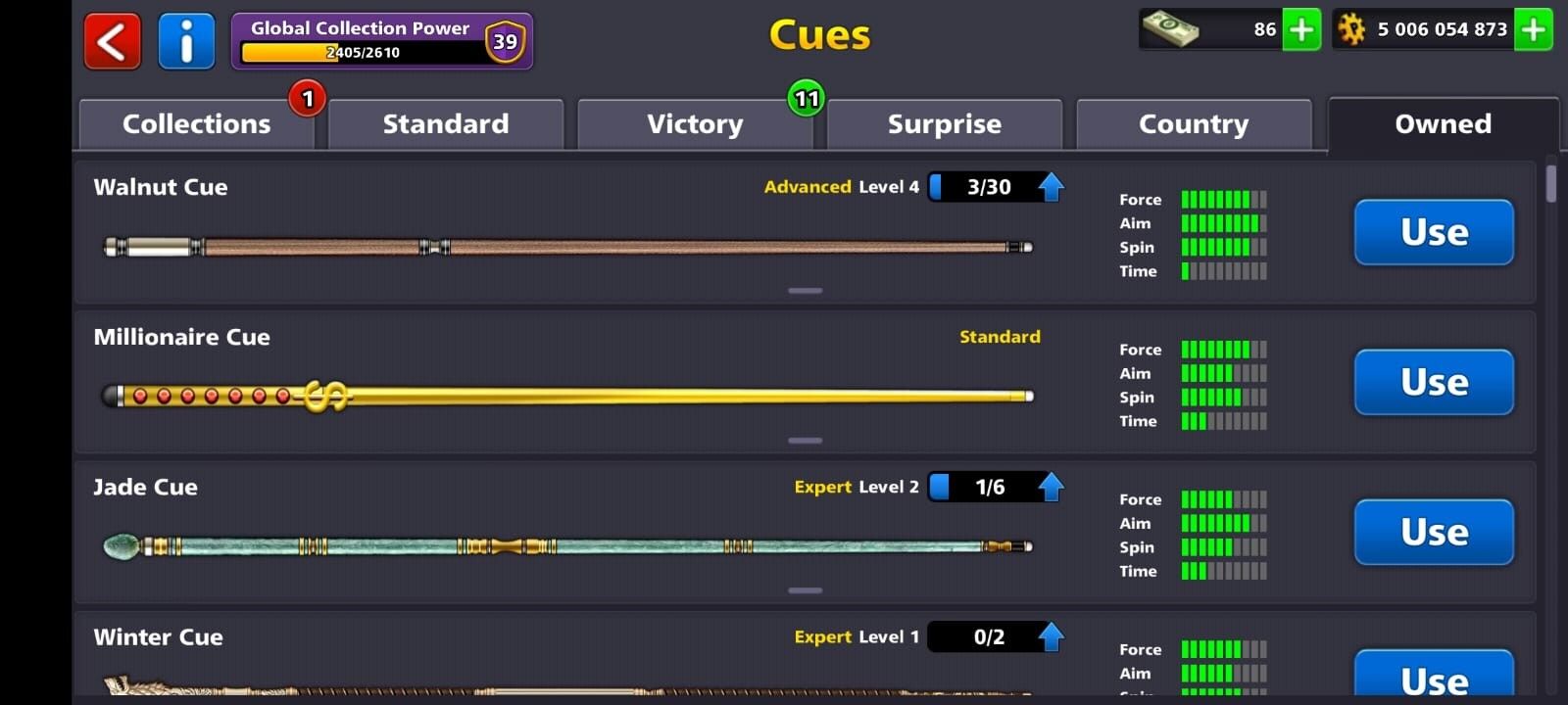 5 Billion Coins, Level 180+