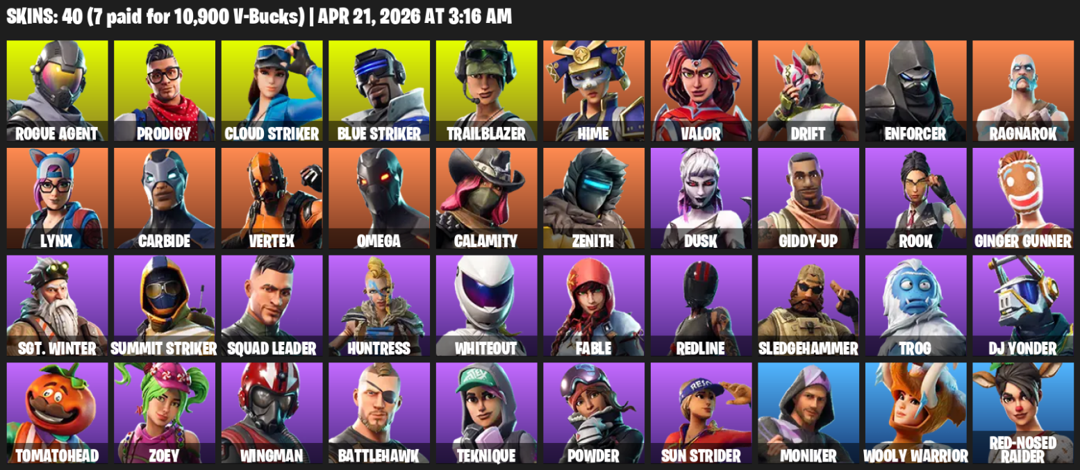 40 Skins, Omega [PC/XBOX]