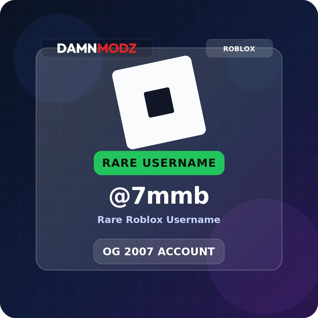 @7mmb, 2007-2020 OG Account