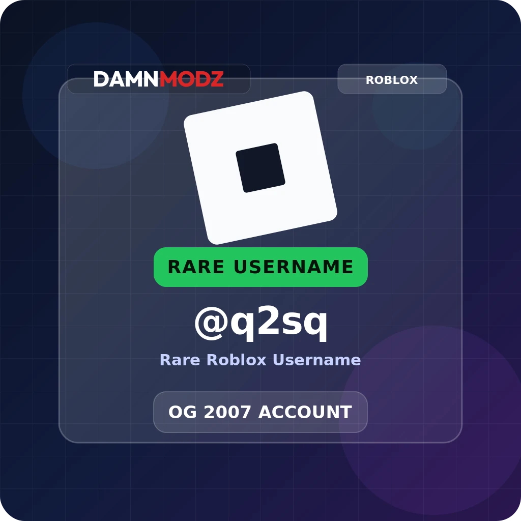 @q2sq, 2007-2020 OG Account