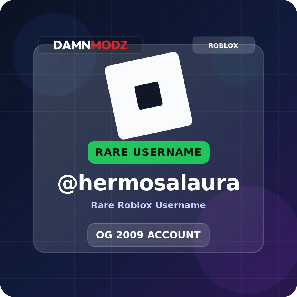 @hermosalaura, 2009 OG Account