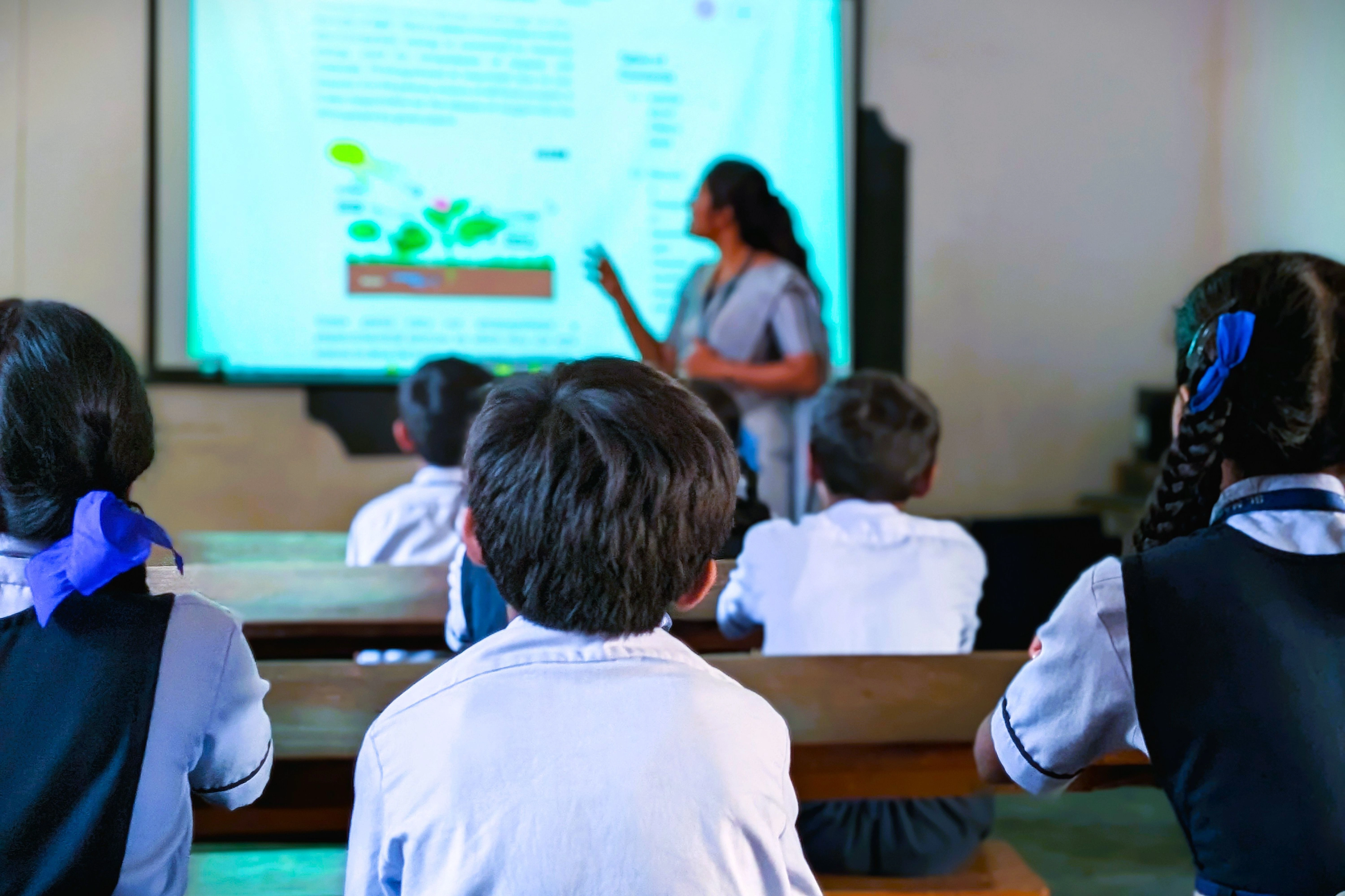Digital Classrooms at St. Mary's School Turuvekere