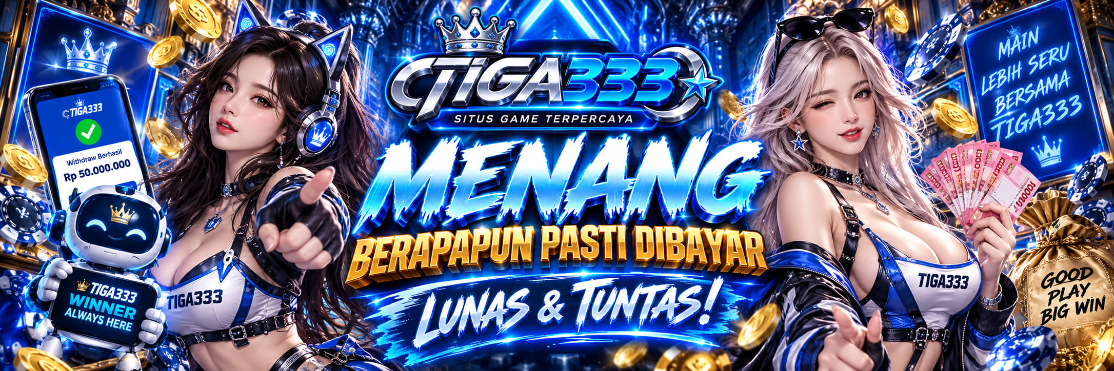 Menang berapa pun di bayar di tiga333