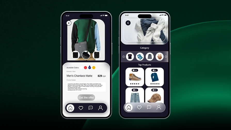 Visual Showcase: Allin - Comprehensive Digital Solution for a Fashion Deals Company - Screenshot of 1