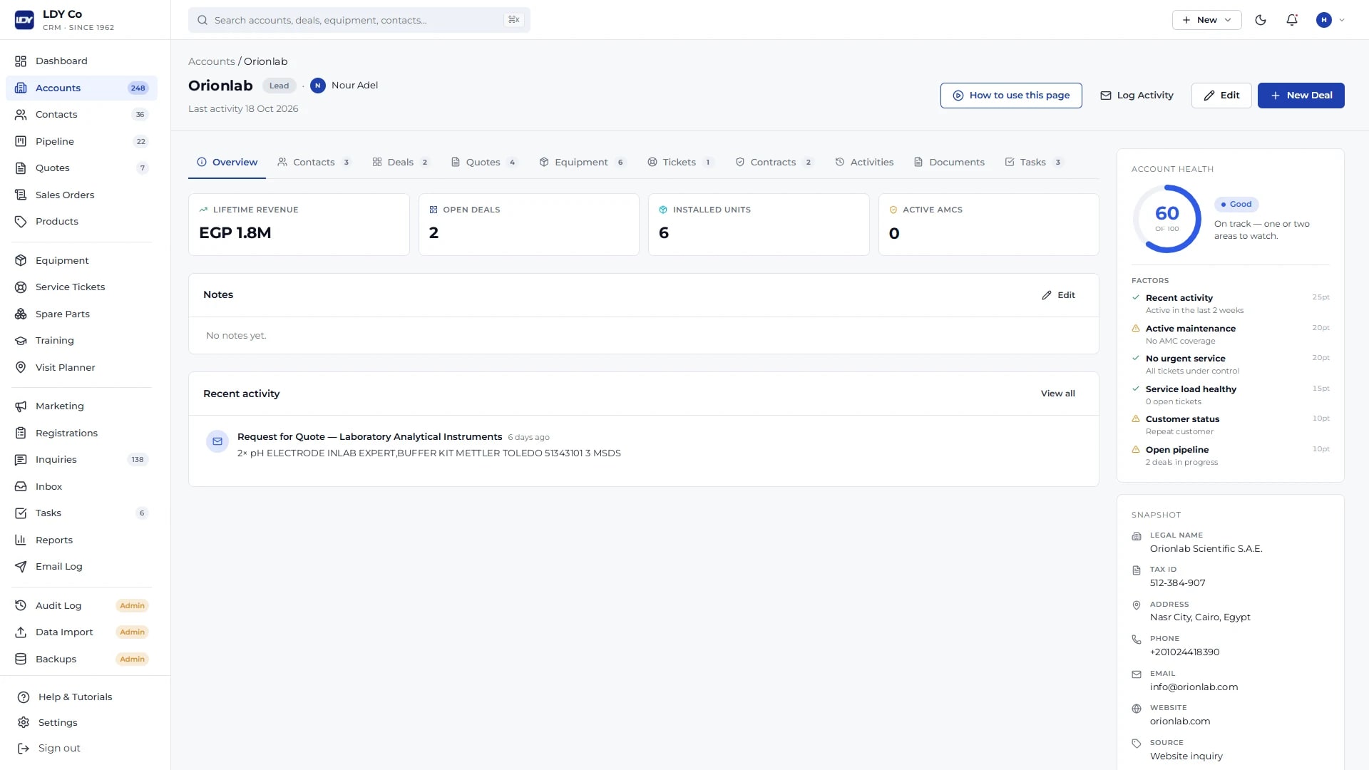 معرض الصور: LDY CMS (لوحة التحكم) - لقطة شاشة من 3