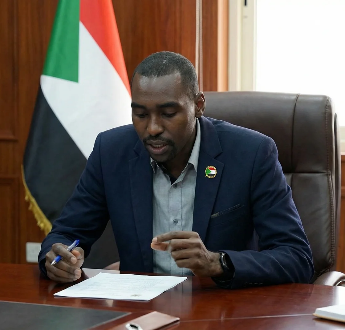Muhammad Dawood, Co-Founding Partner at HBS, contributing to institutional and technological development in Sudan