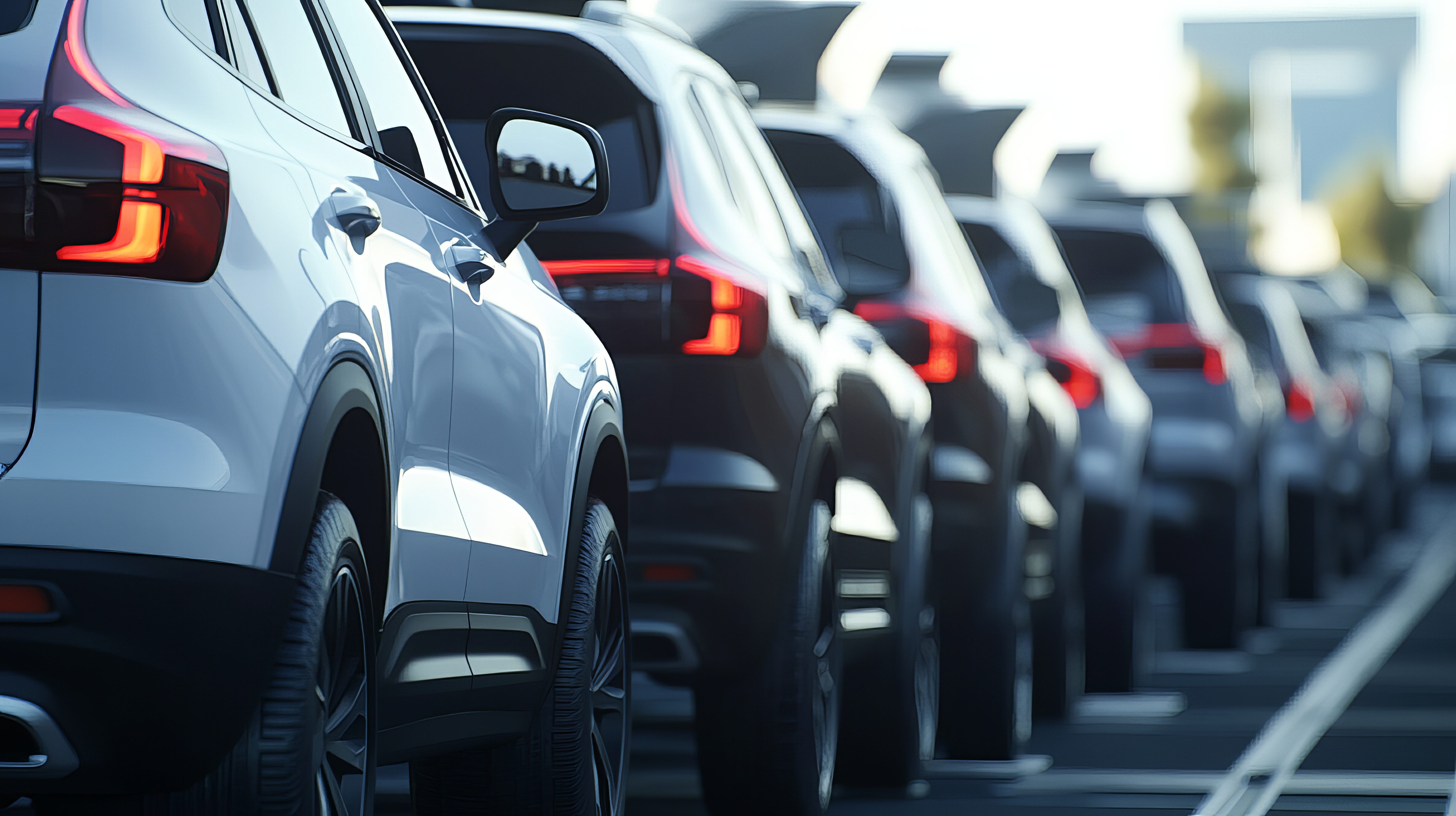Vehicle importation services - luxury cars being imported