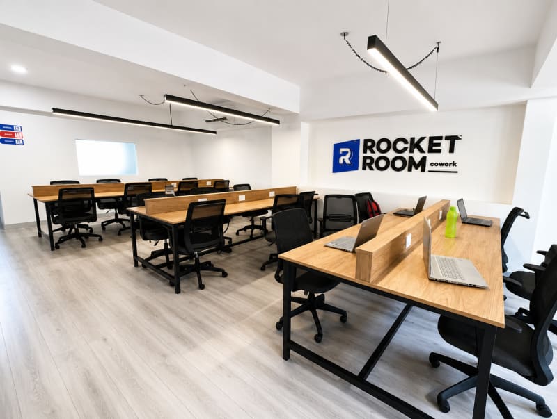 Espacios comunes de Rocket Room