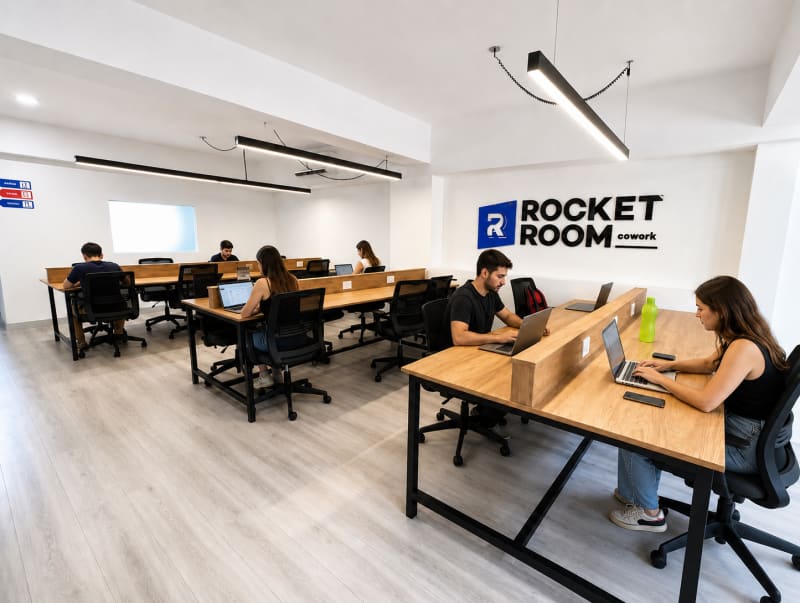 Espacio de cowork de Rocket Room