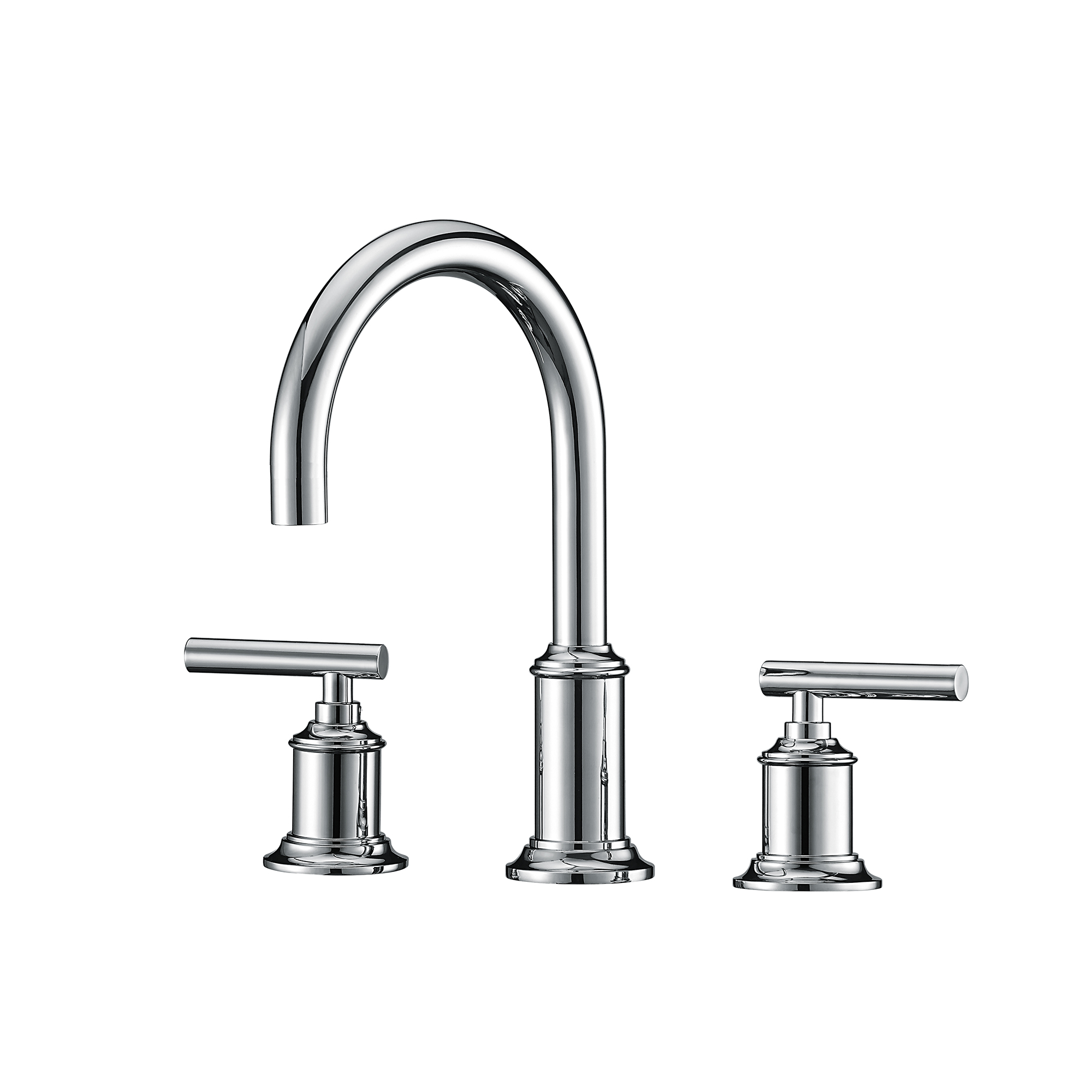 Chrome / Cylindrical Metal Lever handles