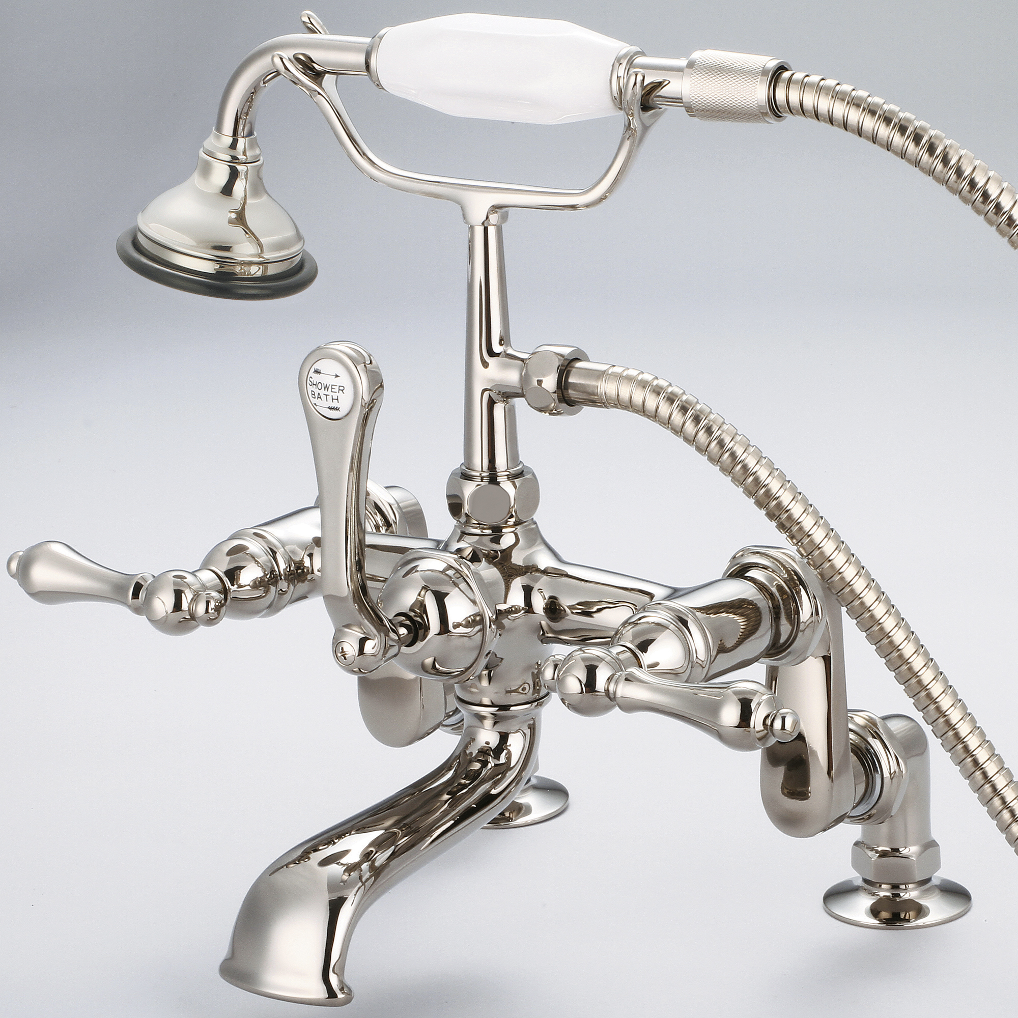 Polished Nickel / Astley Classic Metal Lever Handles