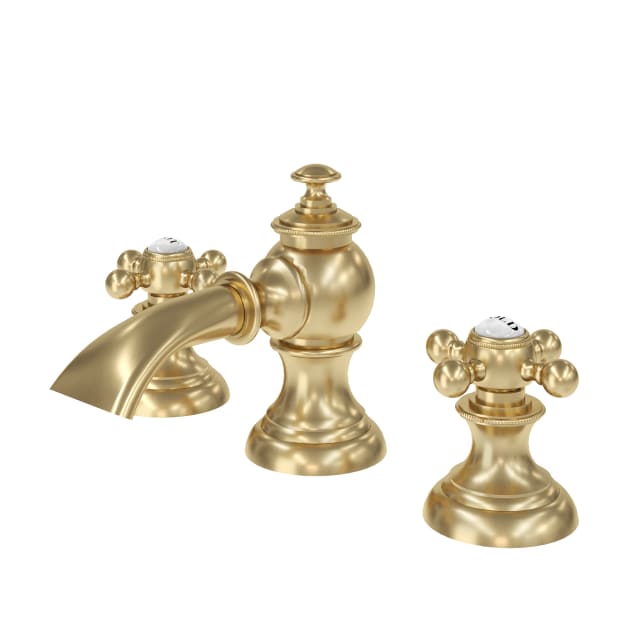 Satin Gold / British Classic Metal Cross Handles