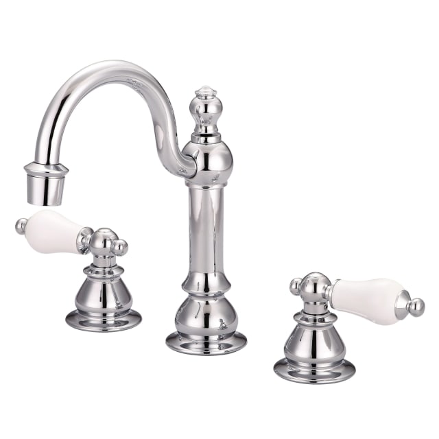 Chrome / Porcelain Lever Handles