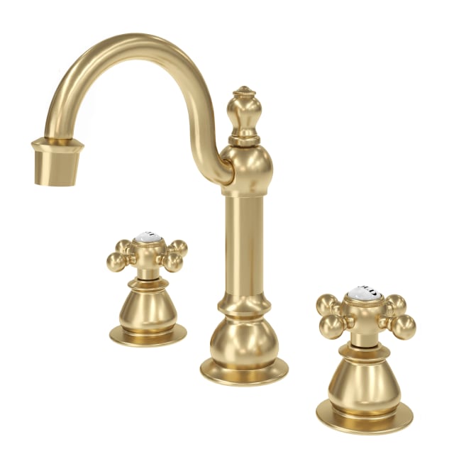 Satin Gold / British Classic Metal Cross Handles