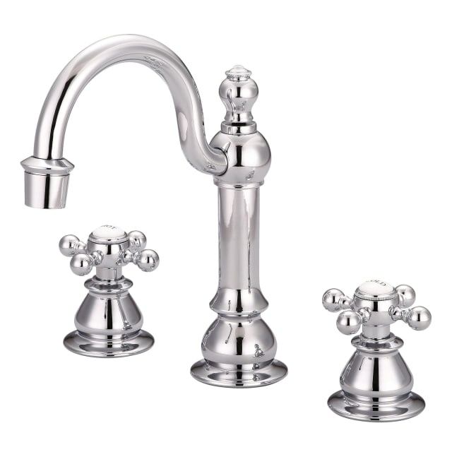 Chrome / British Classic Metal Cross Handles