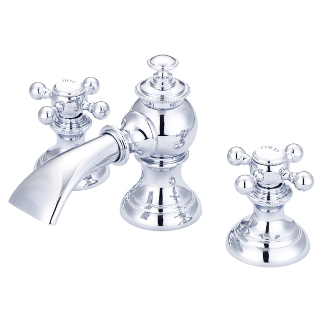 Chrome / British Classic Metal Cross Handles