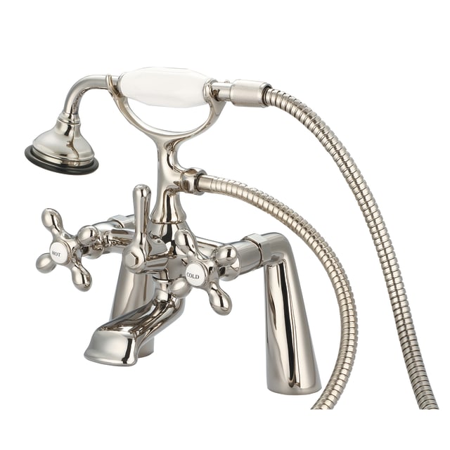 Polished Nickel / Astley Classic Metal Cross Handles